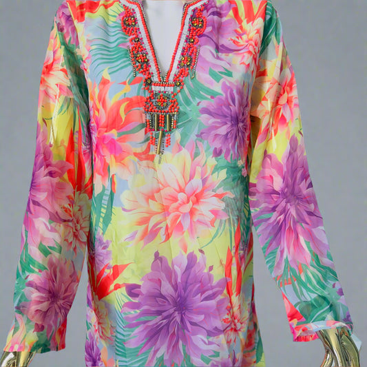 Limited Item 1 of 4 Beach Cover up with UPF 50+