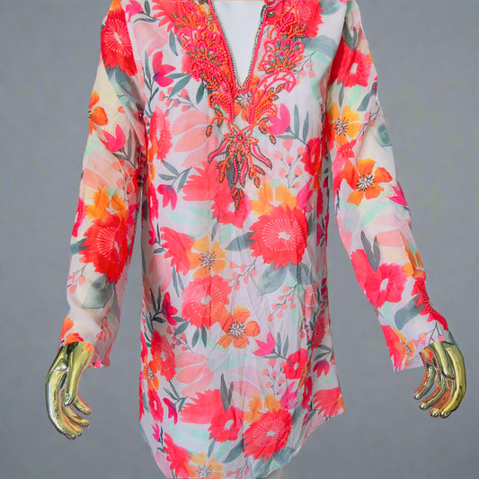 Limited Item 3 of 4 Beach Tunic cover up with UPF 50+