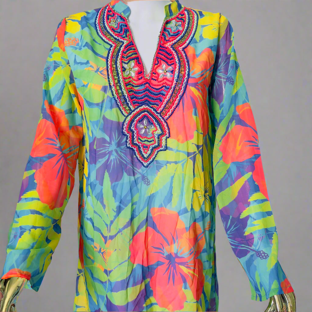 Limited Item 2 of 4 Beach Tunic cover up with UPF 50+